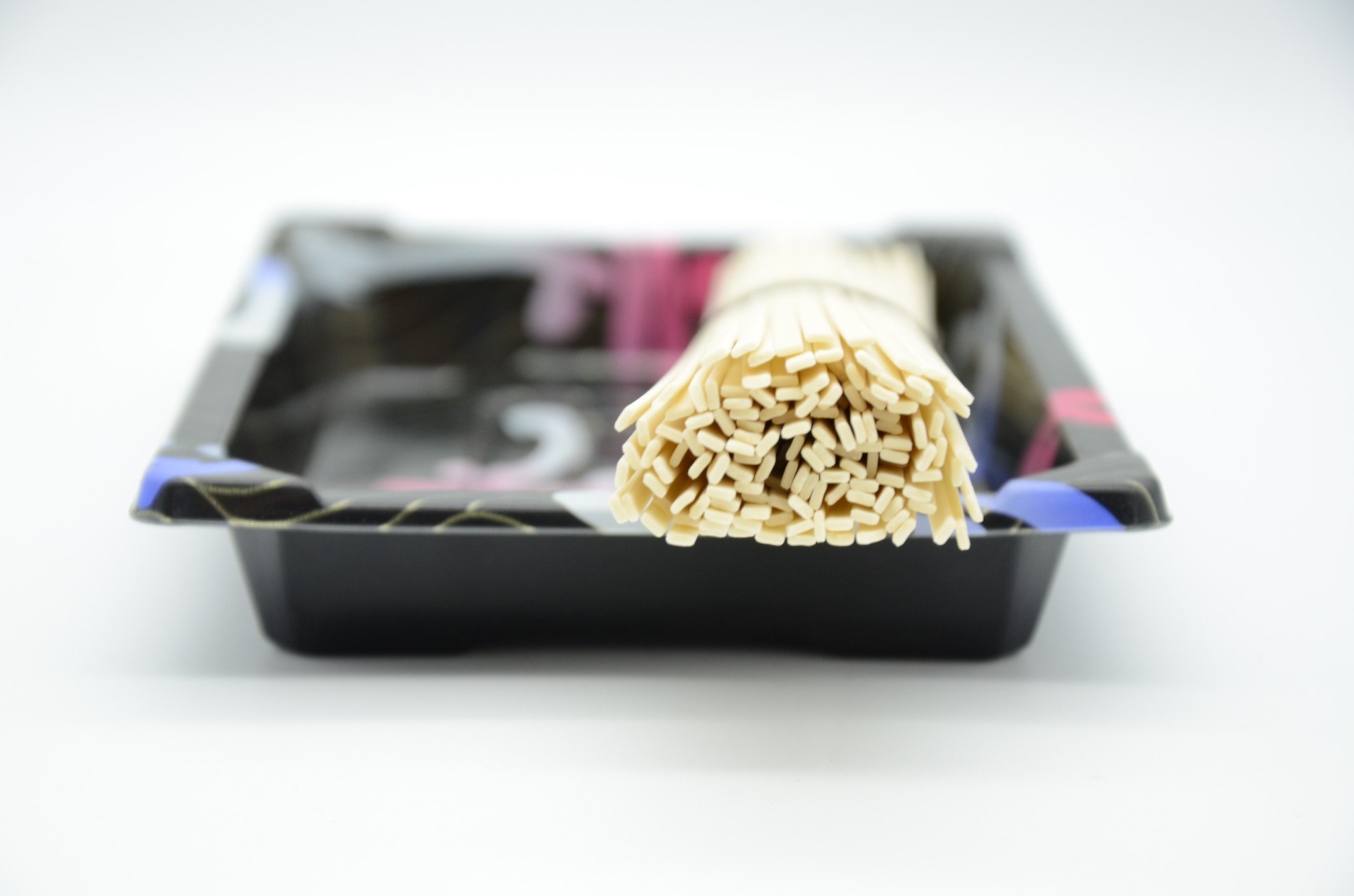 White 500g Asian Udon Soba Noodles For Japanese Korean Cuisines