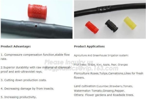 Agricultural PE drip irrigation pipe with high quality low price,Inner Flat