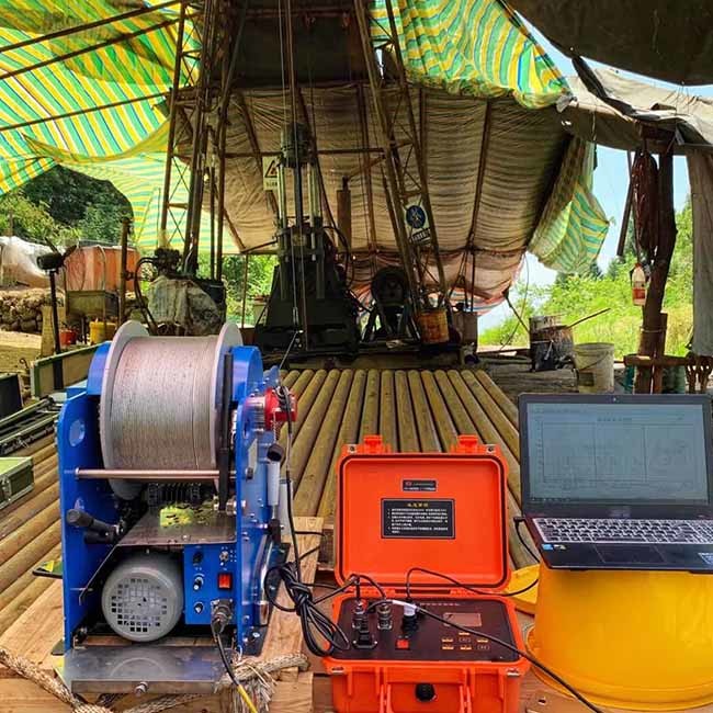 Probe Geophysical Well Logging Equipment Borehole Hydrogeology