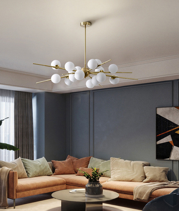 Molecular Decoration Restaurant Modern Copper Chandelier(WH-MI-437)