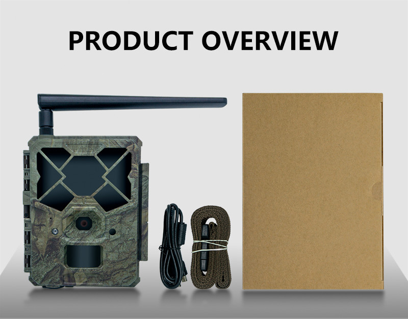 Monitor Wildlife 4G wireless Trail Camera APP Remote Remote low price 18650 battery long working time