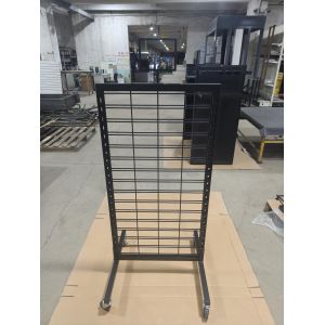 BLACK GRID KIT W/ 3" CASTERS, 2 PCS T LEGS, WITH 4 CASTERS RETAIL DISPLAY