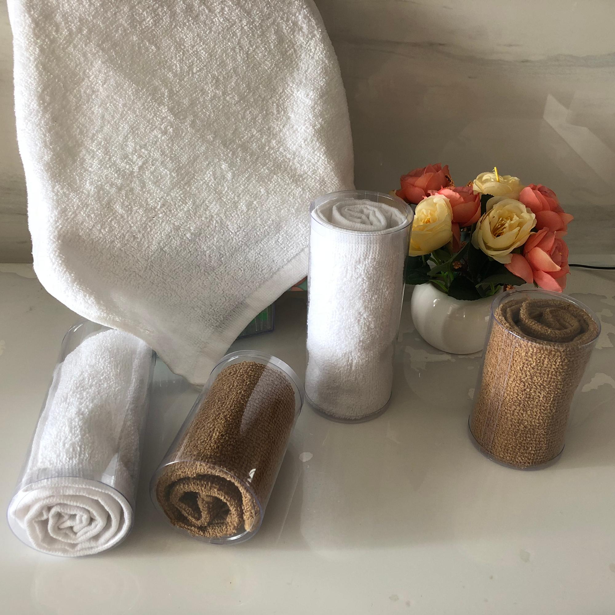 Plain Hand 80% Cotton Towel Gift Sets