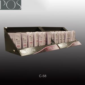 Display corrugated counter displaybox with hooks