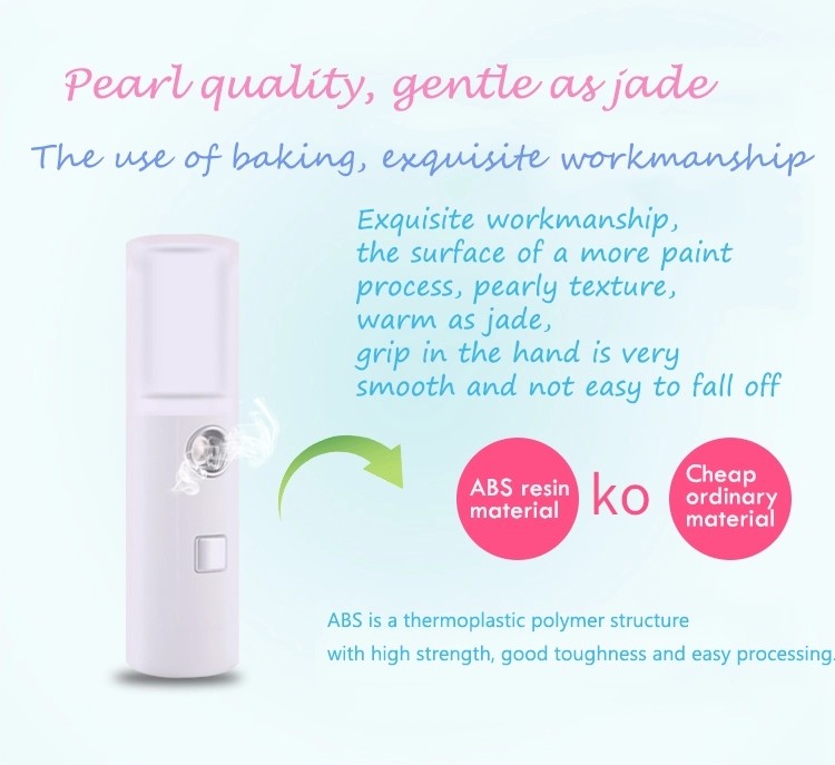 Facial Refreshing And Moisturizing Skin Hydrating Device Nano Face Spray Facial Steamer