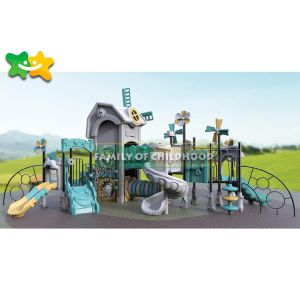 High Speed Plastic Playground Slide Smooth Surface Multifunctional UV Resistance