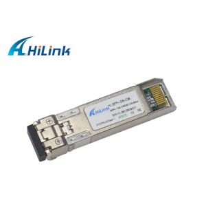  10G SFP+ DWDM Dual LC DDM Sfp Optical Transceiver 10 Gbase - ZR DWDM CH17~CH61 Manufactures