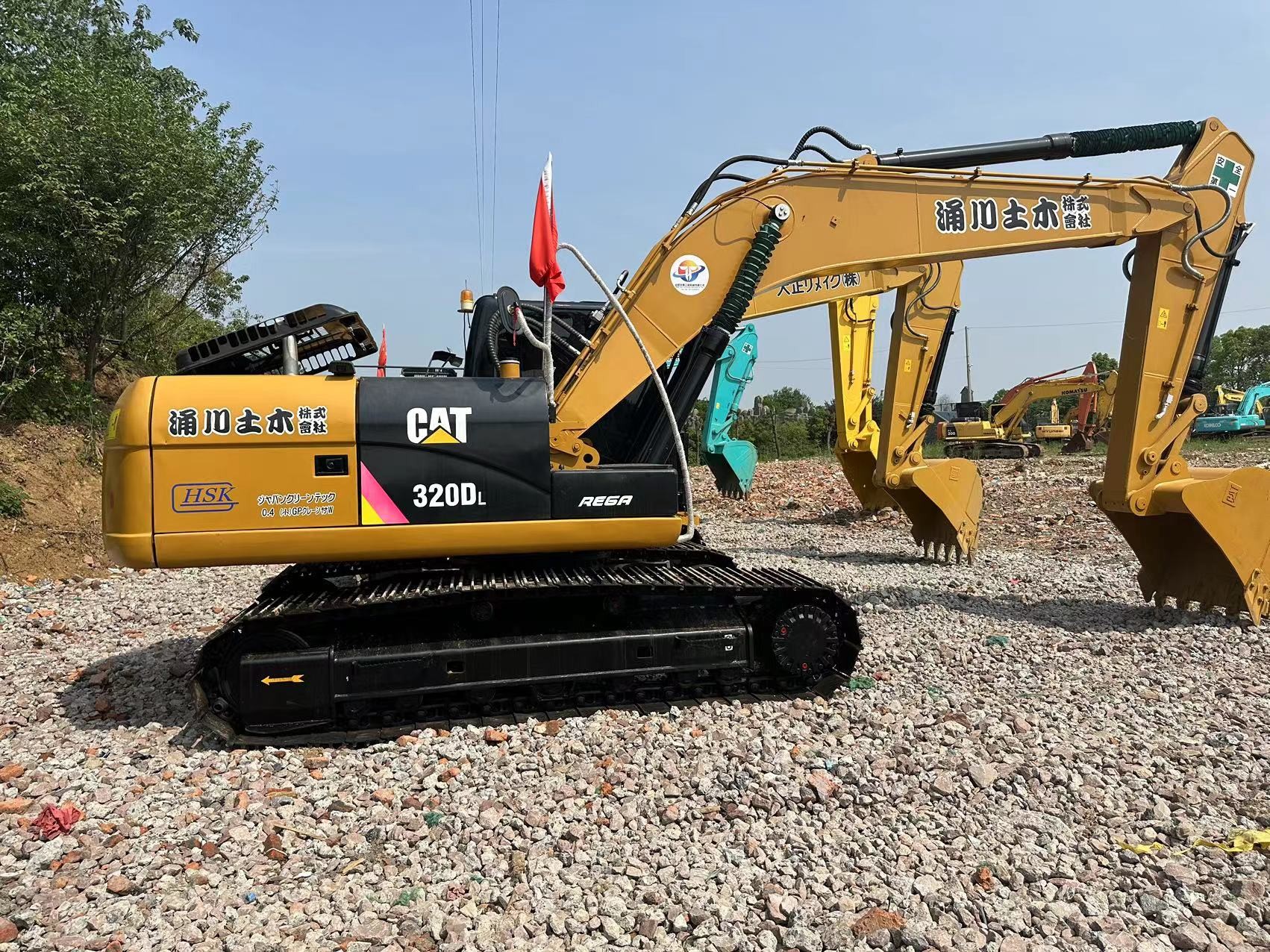 Used Caterpillar Excavator CAT 320DL Secondhand 20ton Crawler Digger