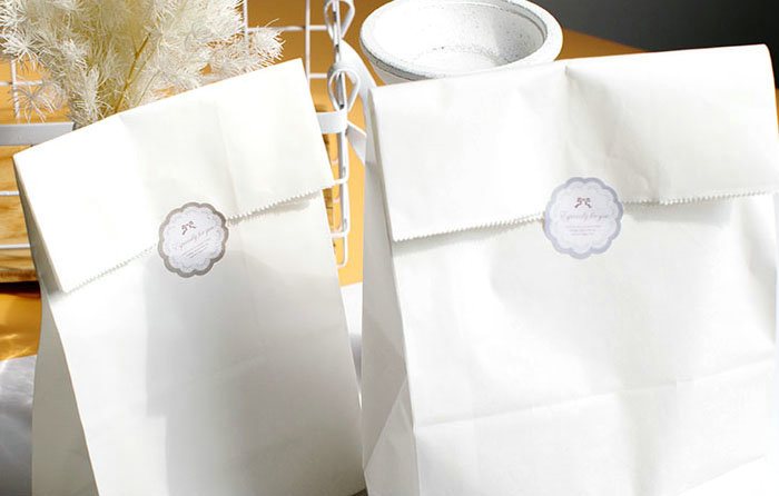 40G 50G 80G Virgin Uncoated White Sack Kraft Paper / Brown Craft Paper Jumbo Roll