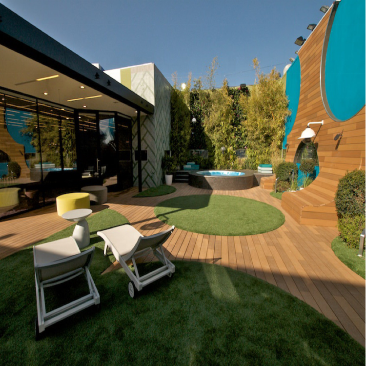 Waterproof Eco-friendly PVC Co-extrusion Wood Plastic Composite Decking Flooring