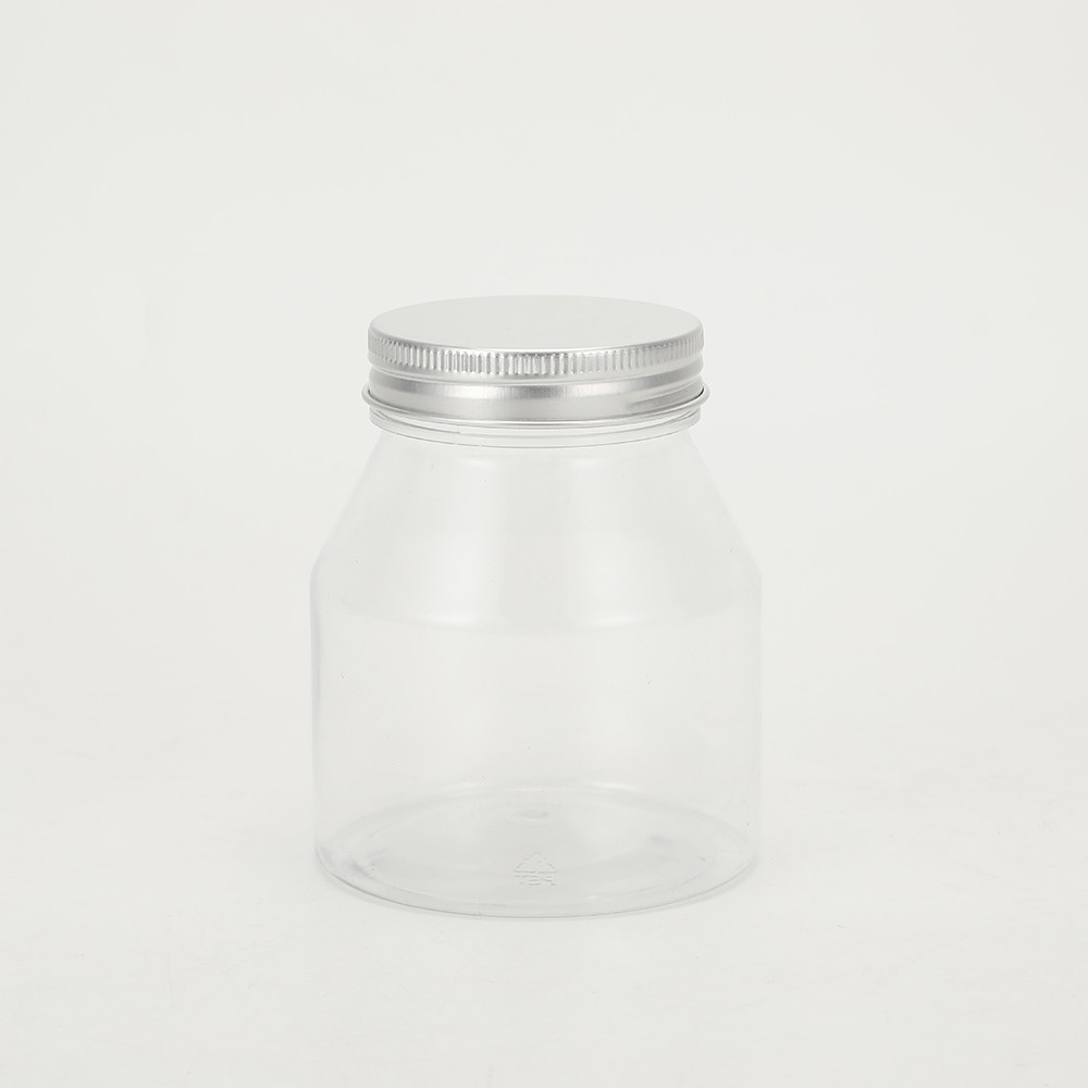 Customizable Transparent Plastic Empty Food Jars 2oz-8oz With Lids