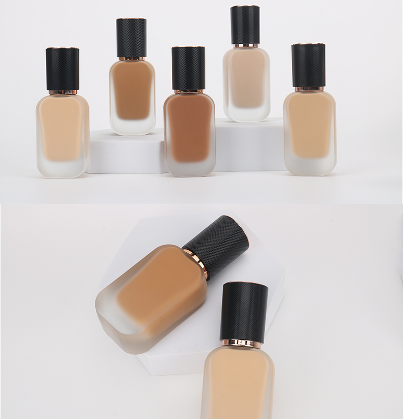 OEM / ODM Face Makeup Full Coverage Waterproof Long Lasting Liquid Foundation Custom logo Cream for Oil Skin Concealer Cosmetics