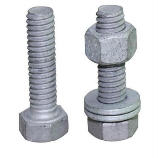 Industry-Grade Hot Dip Galvanized Bolt DIN933 DIN934 for Long-Lasting Performanc