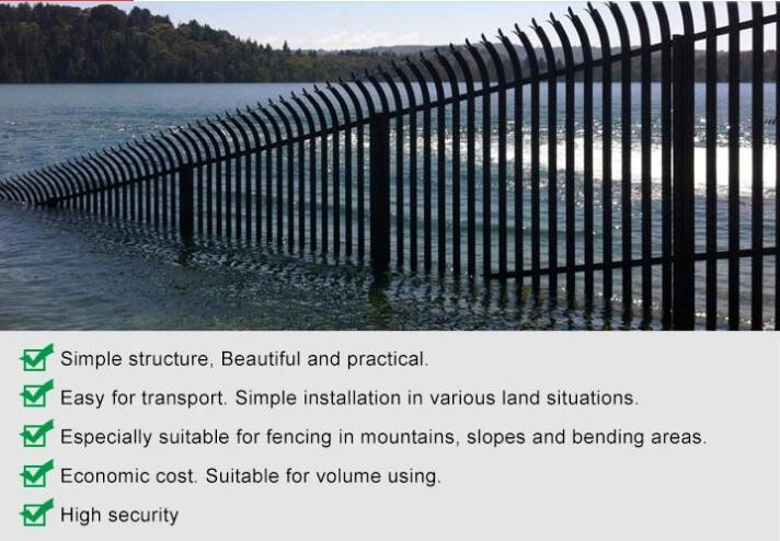 H830mm Green Welded Wire Mesh Fence Galvanized Steel BRC Fencing