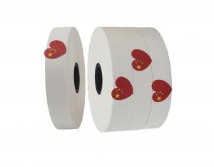 White Kraft Paper Strapping Tape / Paper Binding Money Tape Manufactures