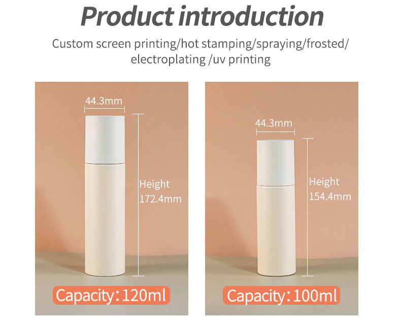 120ml 150ml PETG Bottle Duck Tip Pump Shampoo Bottle For Skincare