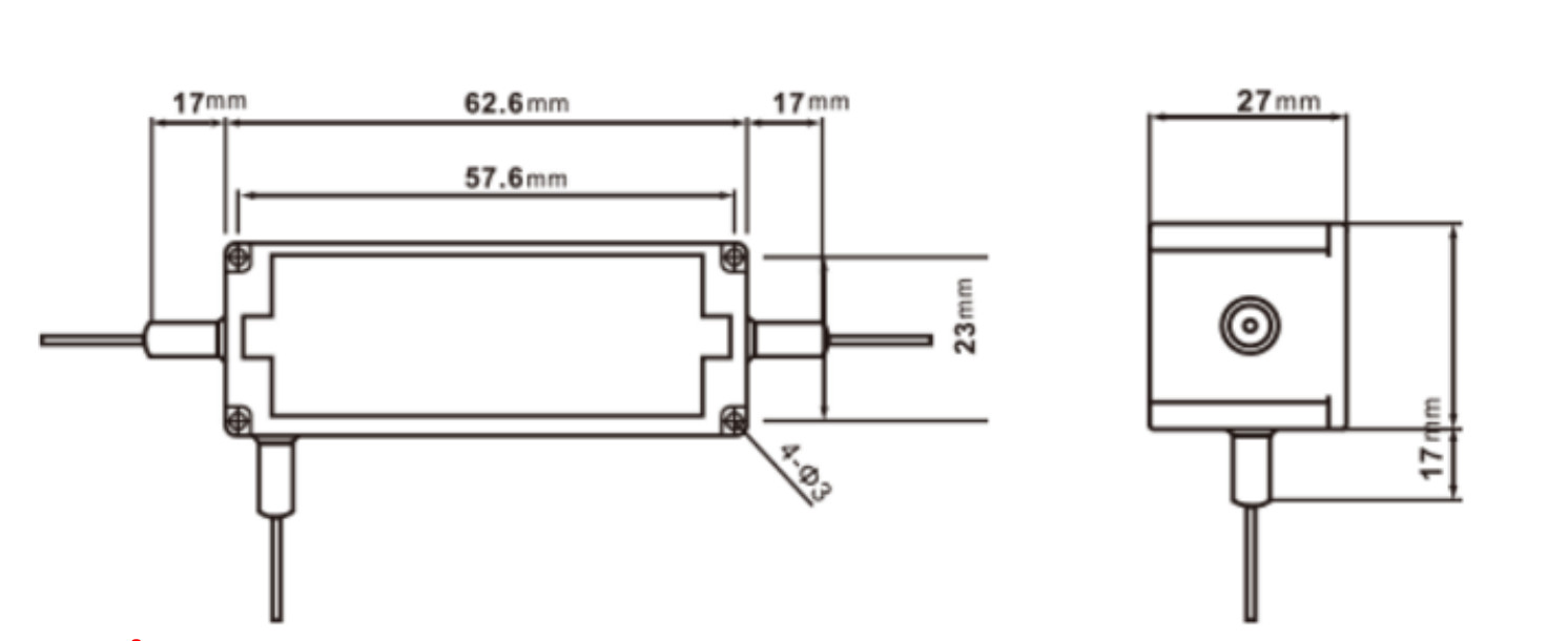 980nm 850nm Polarization Maintaining Optical Circulator Insensitive