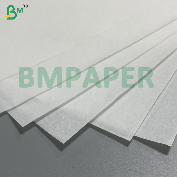 45g 50g Kit7 Kit8 Food Safety PFAS Free Grease Resistant Paper For Fried Food Packaging