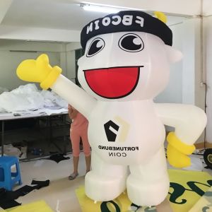 PVC custom inflatable models/giant inflatable cartoon for advertising