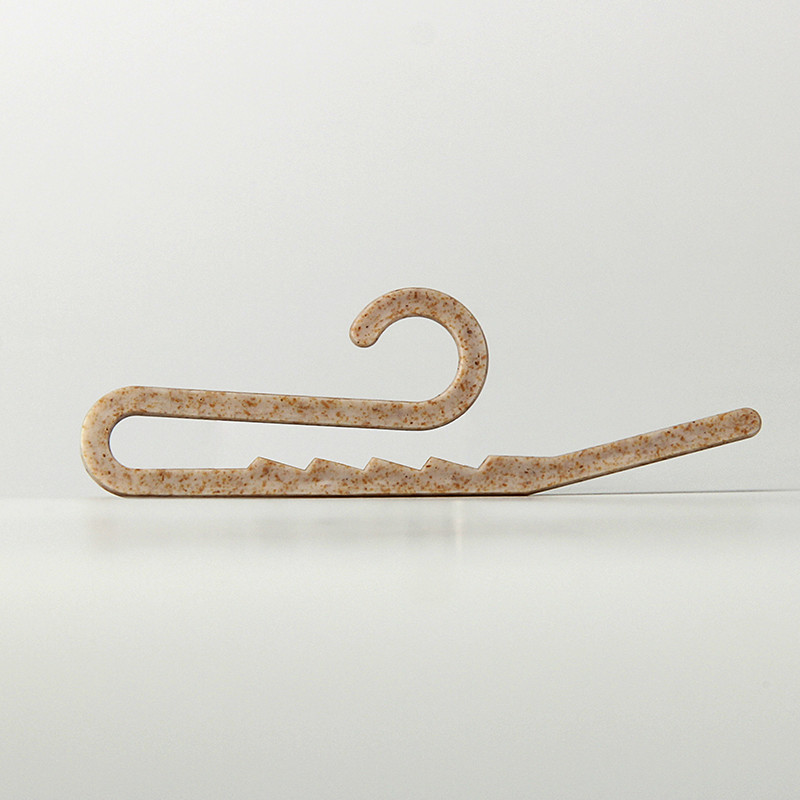 Degradable Silkscreen Logo Plastic Sock Hangers 7.5g