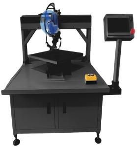  Flexible Double Sided Tape Pasting Machine 1.2KW Multi Angle Tape Applicator Machine Manufactures