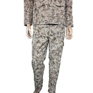 BDU Desert Digital Camo Uniform Set ndash 10 Strategic Pockets for Functionality