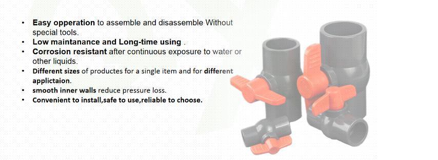 UPVC DIN ANSI BS JIS Octagonal Ball Valve with Socket