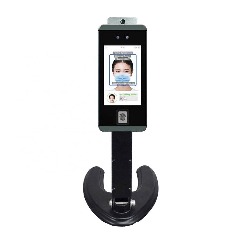 110cm Facial Recognition Temperature Measurement Stand With LED Strip