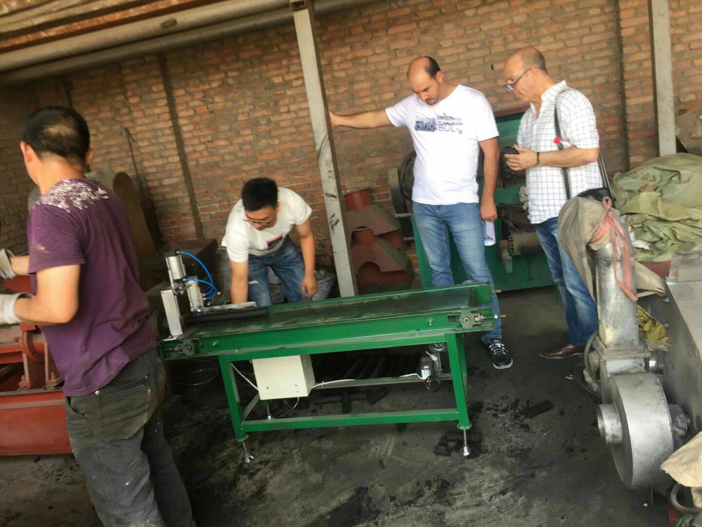 Rotary Continuous Carbonization Furnace Charcoal Maker Machine