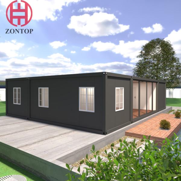ZOntop china popular20ft manufactured homes earthquake proofing steel structure