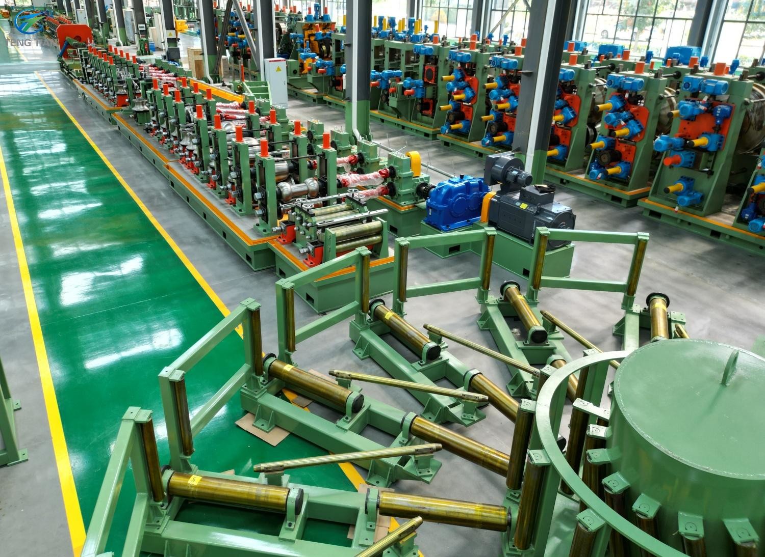 Semi Automatic Steel Pipe Manufacturing Machine 2.5kw