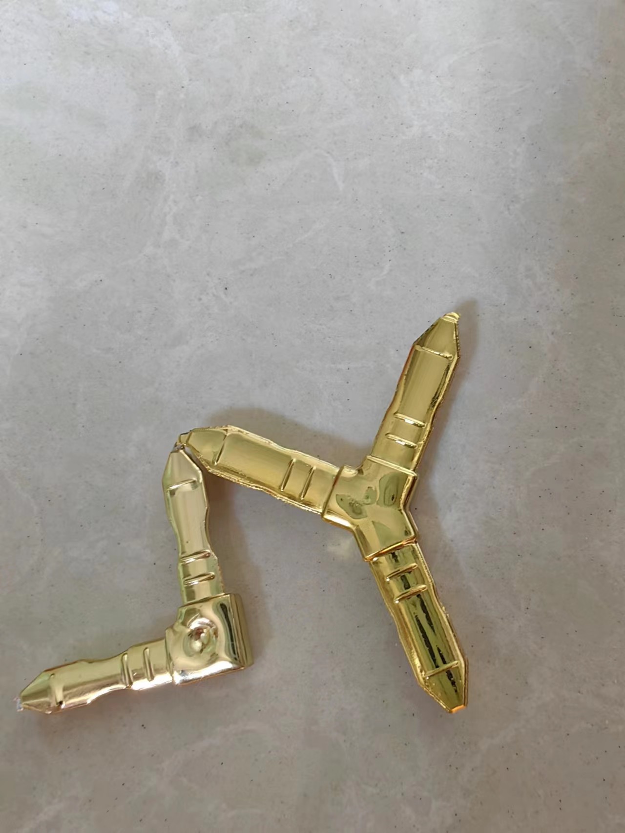 7655 Modern Georgian Bar Water Plated Long Life Outside Used Aluminum Georgian Bar Decorative Flower for Double Glazing Glass