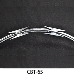 Concertina Cross Razor Wire (CBT-65) / Razor Barbed Wire/Concertina Razor Wire