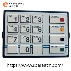 Diebold Opteva EPP7 Keyboard Plastic Buttons 49249434000A 49-249434-000A Diebold Nixdorf ATM Machine Spare Parts