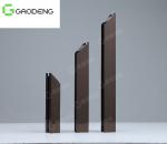 T4-T8 Aluminium Profile Doors And Windows Bronze Anodized