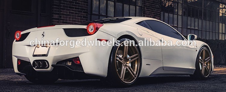 Customized Alloy Rims For Ferrari 458 Spider21x9 | 21x12/ 21inch 2-PC Forged Rims