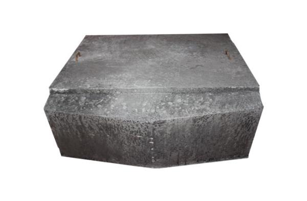 Erosion Resistance Tundish Impact Plate , Impact Shield Fused Magnesite Calcined