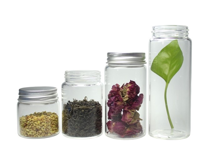 50ml 37*70mm Large Bulk High Borosilicate Glass Bottle Container