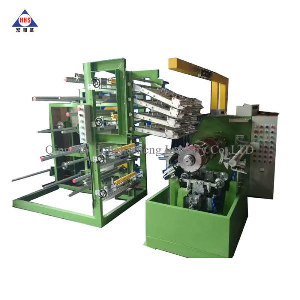 Bicycle Motorcycle Tyre Spring Turn Up Molding Machine 300mm Inner Cloth Roll