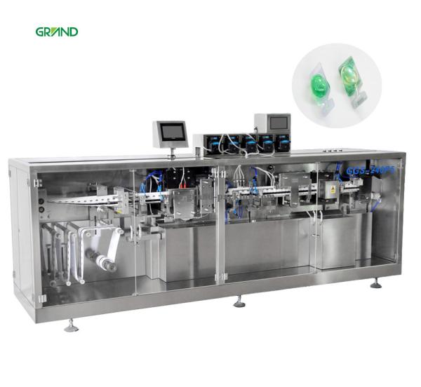 6.5 Kw Plastic Bottle Filling And Sealing Machine , Plastic Ampoule Filling
