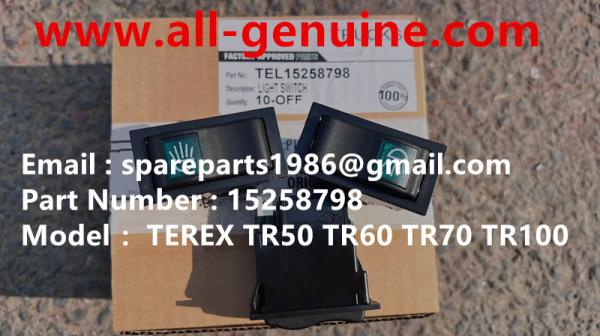 15258798 SWITCH TEST TEREX DUMP TRUCK TR35 TR50 TR60 TR100 CUMMINS ALLISON UNIT