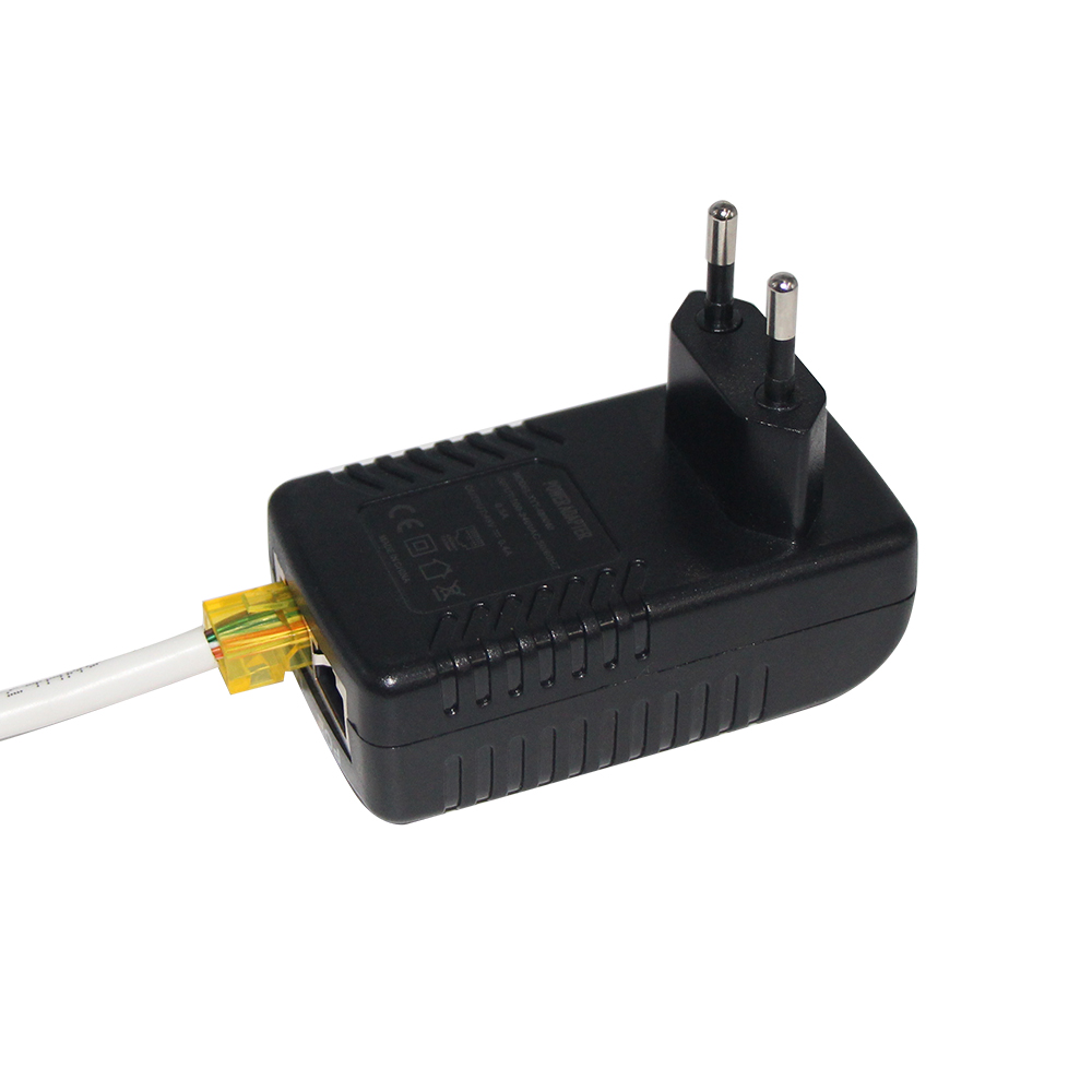 12v 2a Type C and Lan Port RJ 45 Connect USB Poe Splitter for Power Over Ethernet