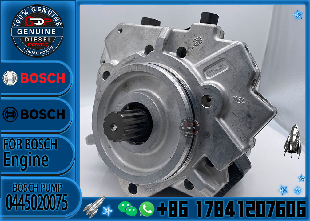 diesel High Pressure fuel injection pump 0445020075 0986437350 0445020208 for HOWO MAN TRUCK
