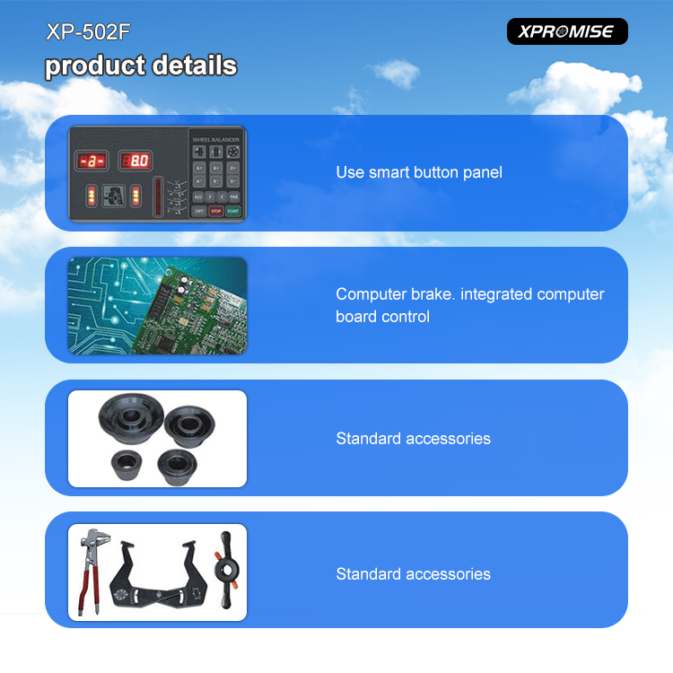 Automatic Wheel Balancer for Car Workshop