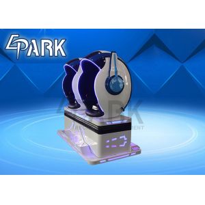 2 Seats Virtual Reality Simulator 9d Vr Cinema With 360 ° Rotating Platform