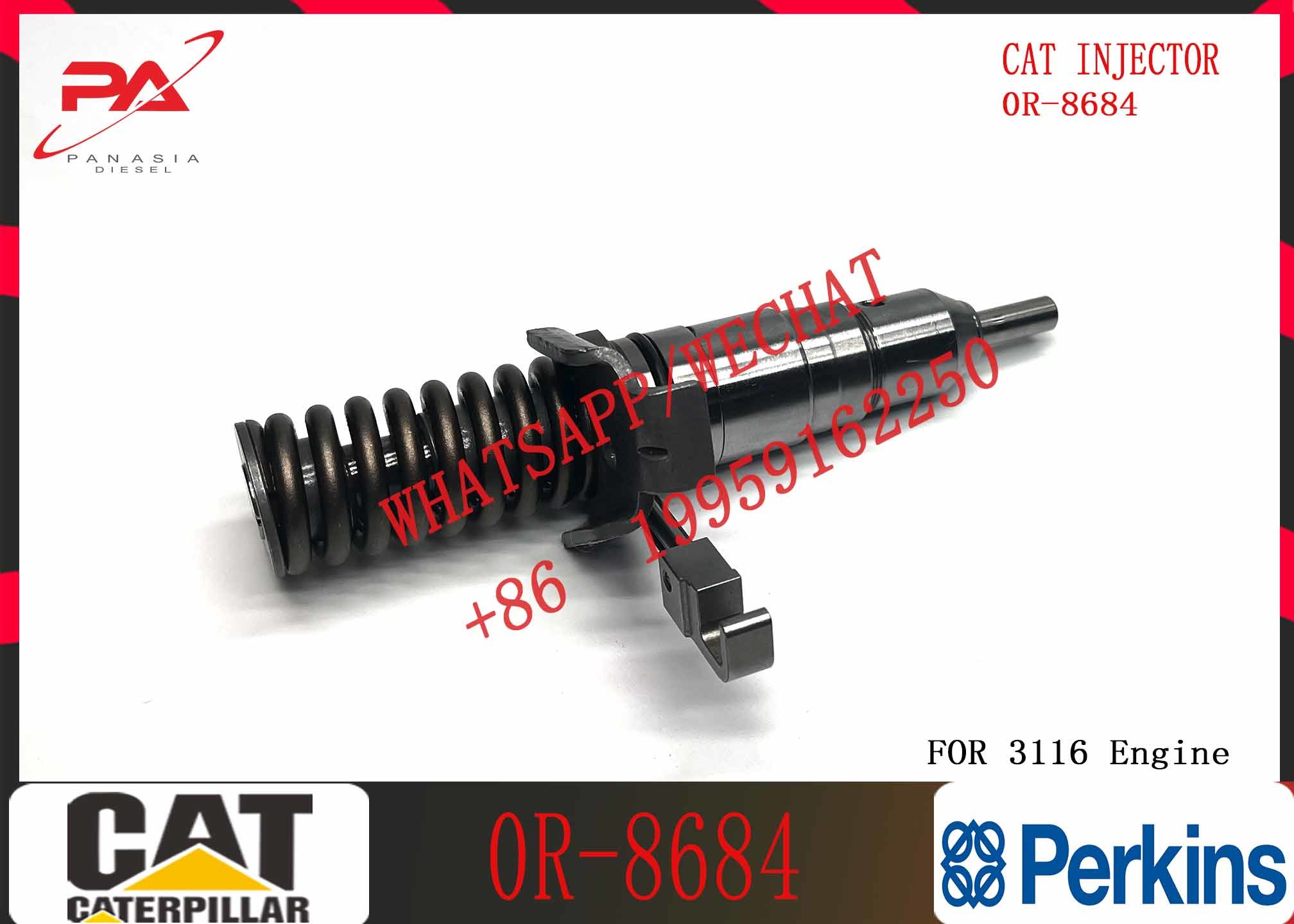 diesel injector 127-8218 0R-8684 7E-8952 7E-9585 127-8209 127-8211 127-8213 0R-8475 0R-8483 for Caterpillar 3116