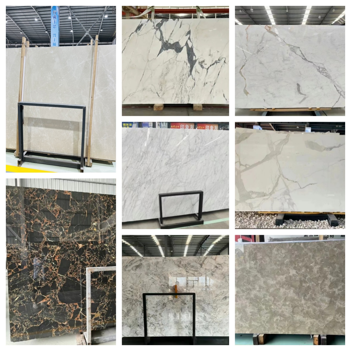 Natural Stone for Countertop Stair Modern Fragrant Snow Plum Home Stone Form Big Slab