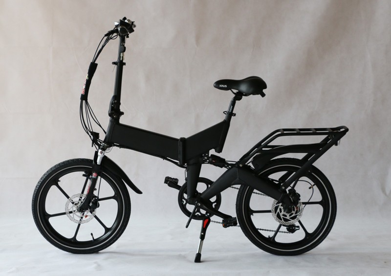 20 Inch Electric Lightweight Folding Bike 36V Portable Foldable E Bike With LCD Display