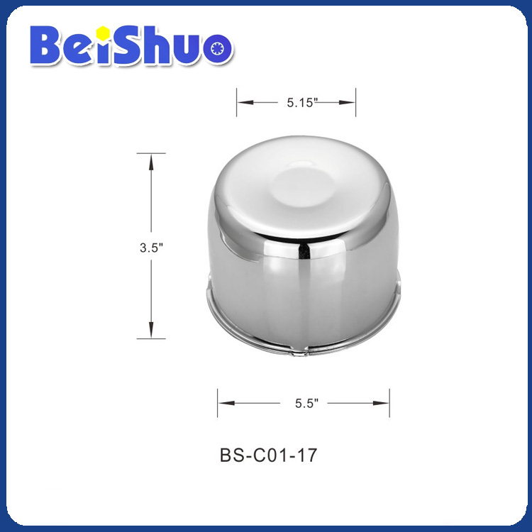 steel with chromed coated plating Hot Sale Wheel Hub Cover Caps for Nissan