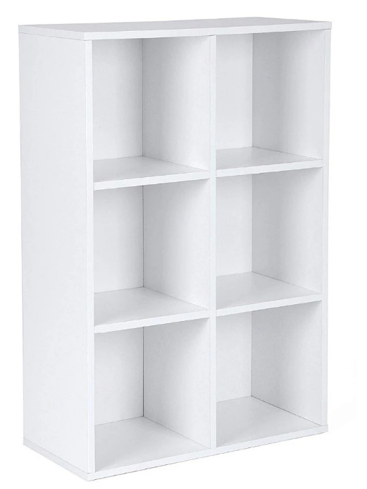 Factory price wooden melamine bookcase with open shelf